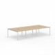 Nova U 6 Person Back to Back Bench Desk